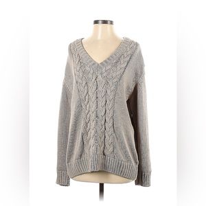 Saint + Sofia cable knit sweater small